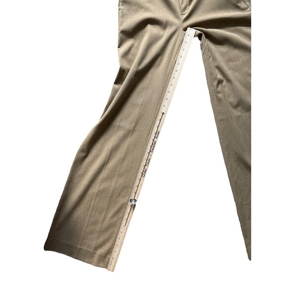 Gap Wide Leg Trouser Pants Womens 2L Tan Stretch Dress Work Office Slacks Career - Picture 7 of 8